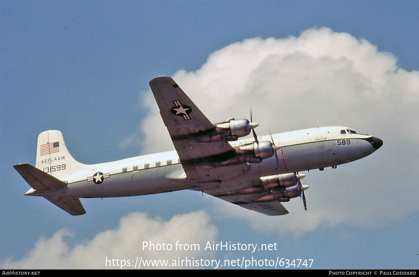 Aircraft Photo of 131599 | Douglas C-118B Liftmaster | USA - Navy | AirHistory.net #634747