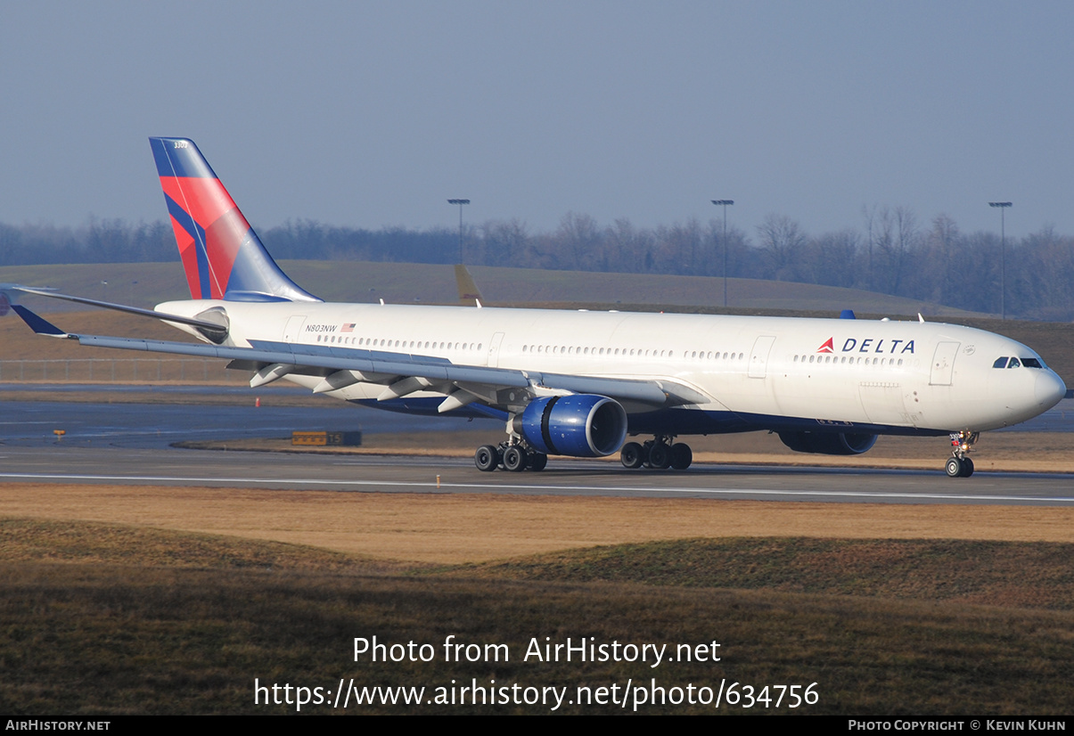 Aircraft Photo of N803NW | Airbus A330-323 | Delta Air Lines | AirHistory.net #634756