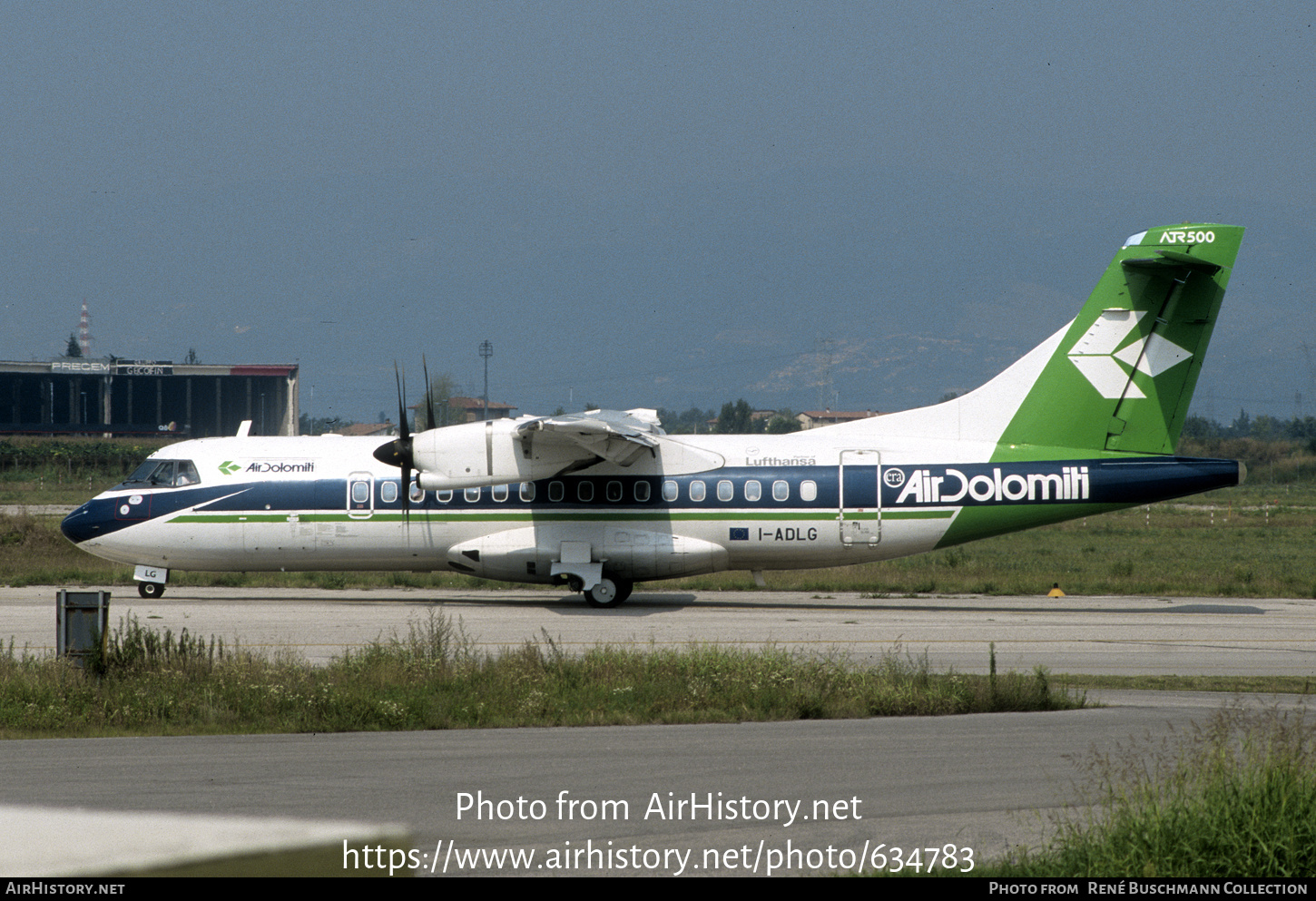 Aircraft Photo of I-ADLG | ATR ATR-42-500 | Air Dolomiti | AirHistory.net #634783