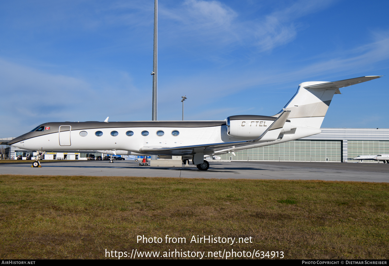 Aircraft Photo of C-FTEL | Gulfstream Aerospace G-V-SP Gulfstream G550 | AirHistory.net #634913