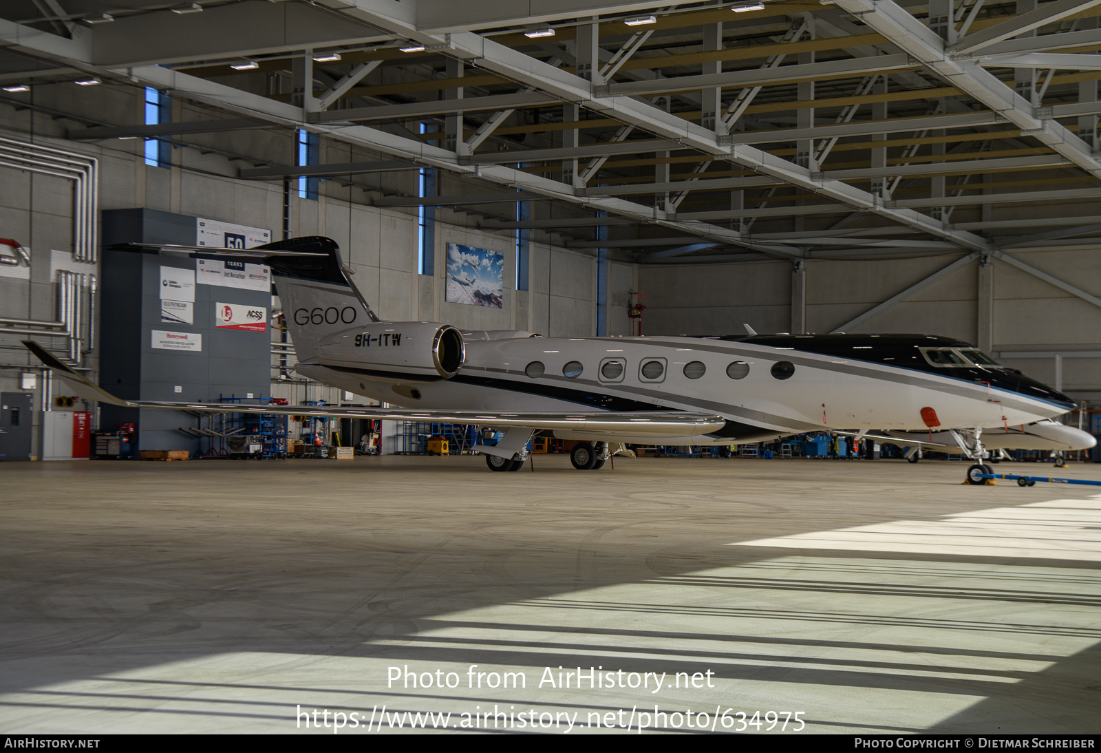 Aircraft Photo of 9H-ITW | Gulfstream Aerospace G600 (G-VII) | AirHistory.net #634975