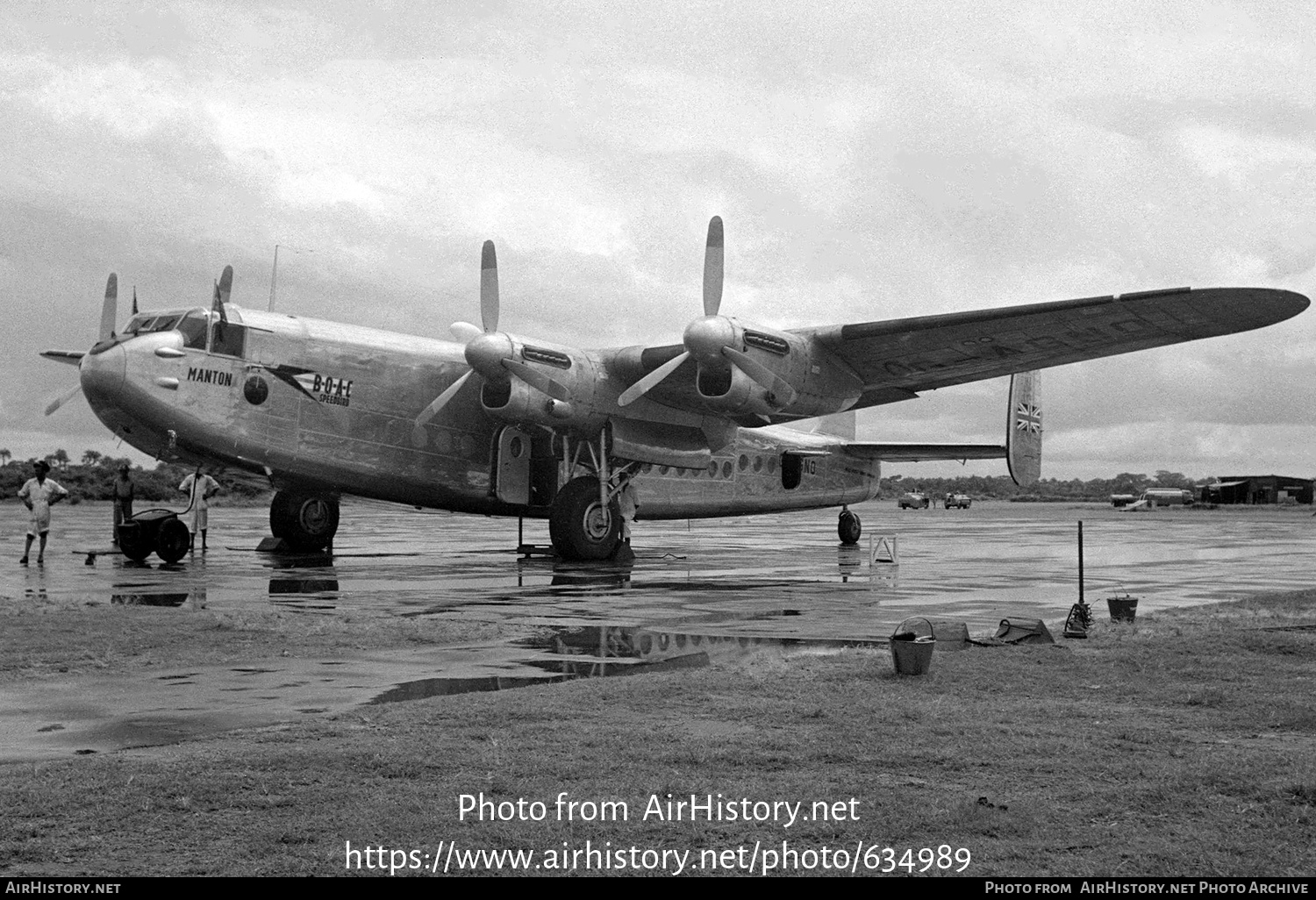 Aircraft Photo of G-AGNO | Avro 685 York 1 | BOAC - British Overseas Airways Corporation | AirHistory.net #634989