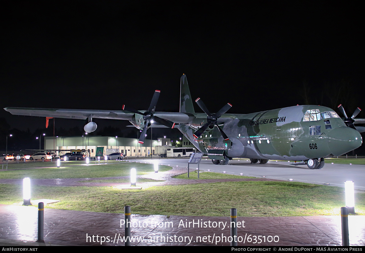 Aircraft Photo of 3606 | Lockheed C-130A Hercules (L-182) | Mexico - Air Force | AirHistory.net #635100