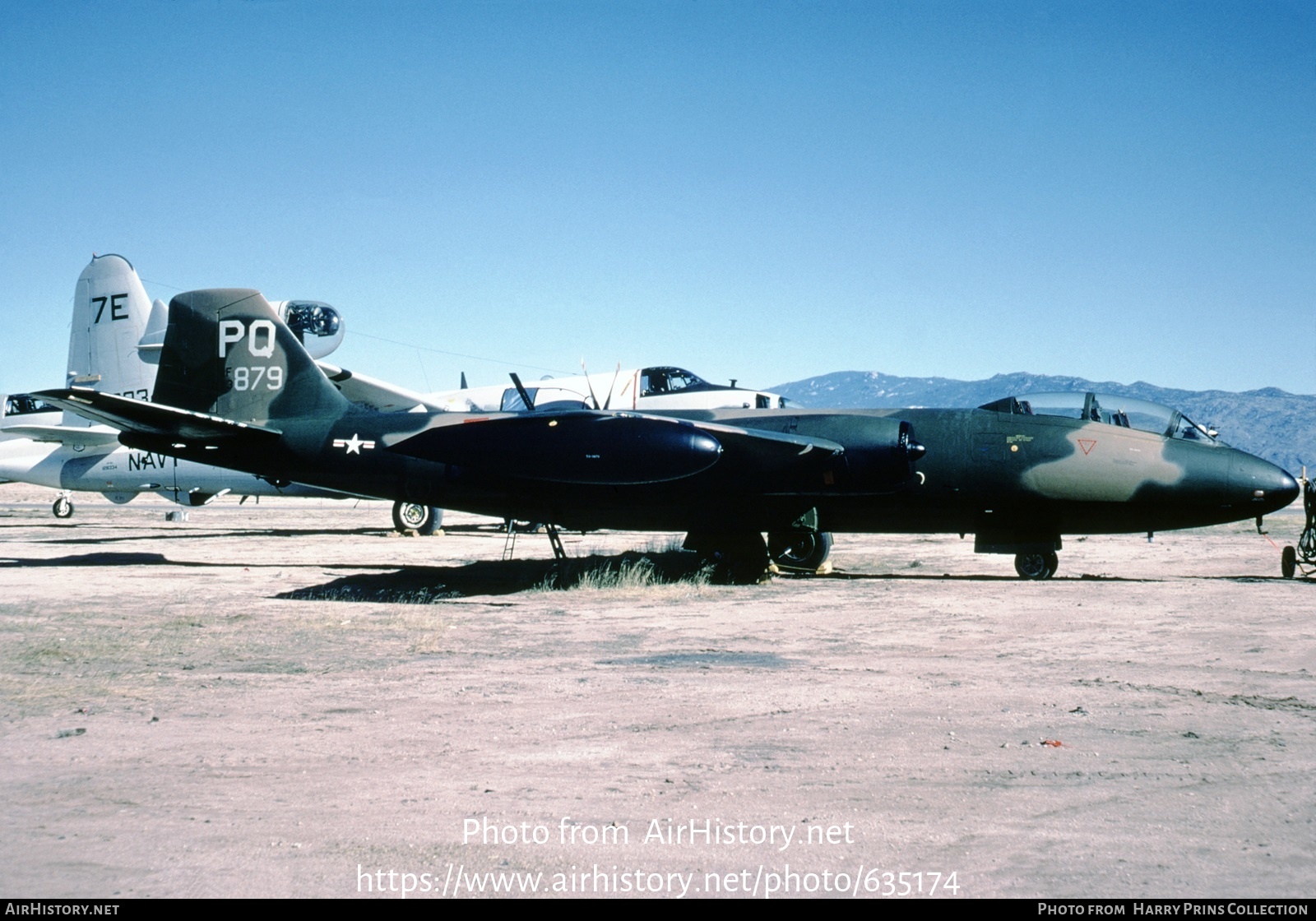 Aircraft Photo of 53-3879 | Martin B-57B Canberra | USA - Air Force | AirHistory.net #635174