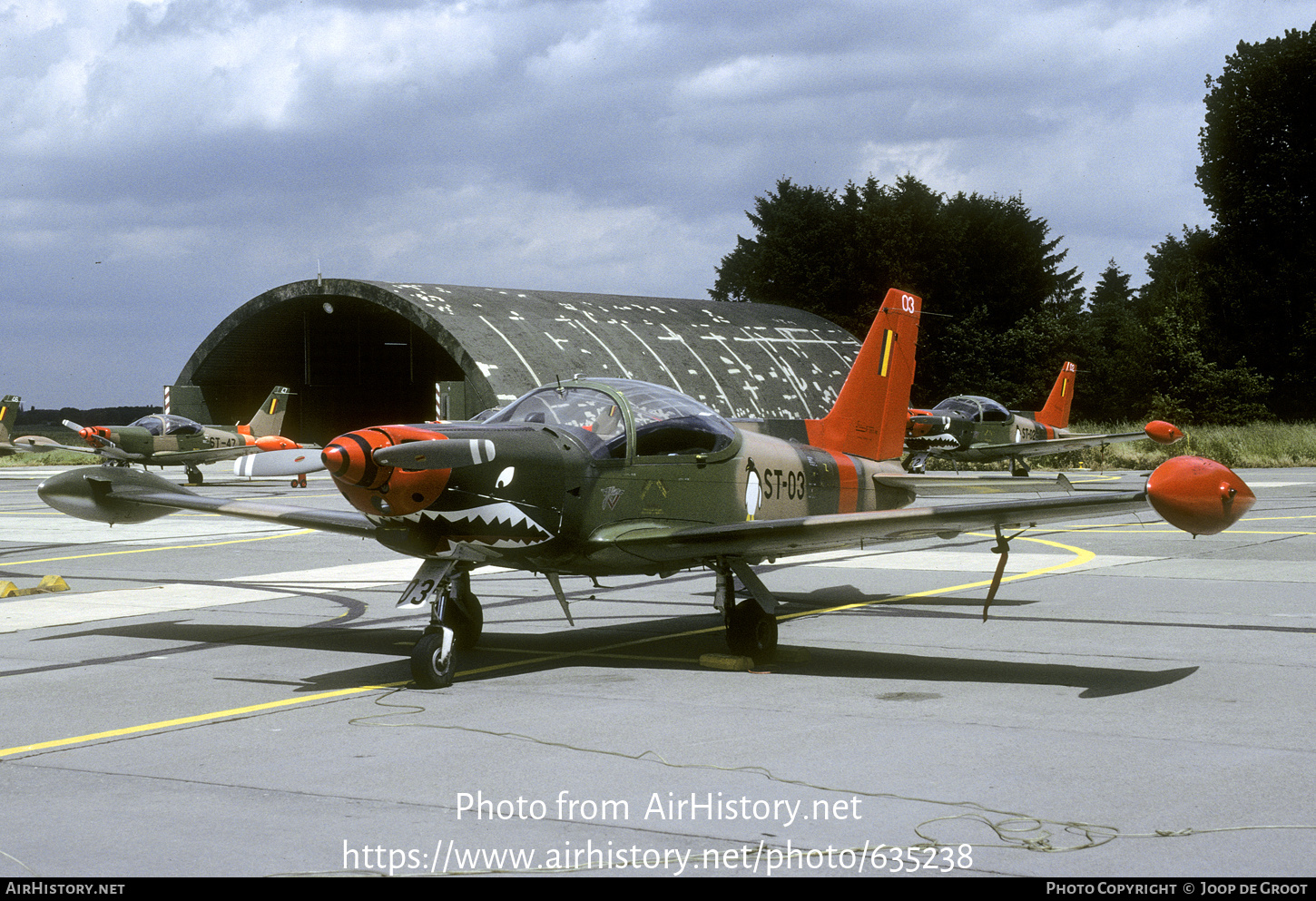 Aircraft Photo of ST-03 | SIAI-Marchetti SF-260M | Belgium - Air Force | AirHistory.net #635238