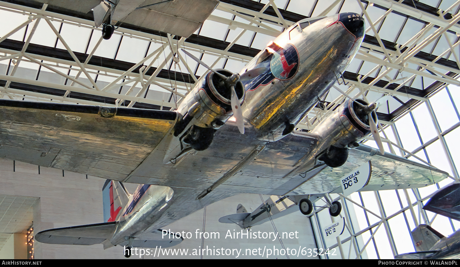 Aircraft Photo of N18124 | Douglas DC-3-201 | Eastern Air Lines | AirHistory.net #635242