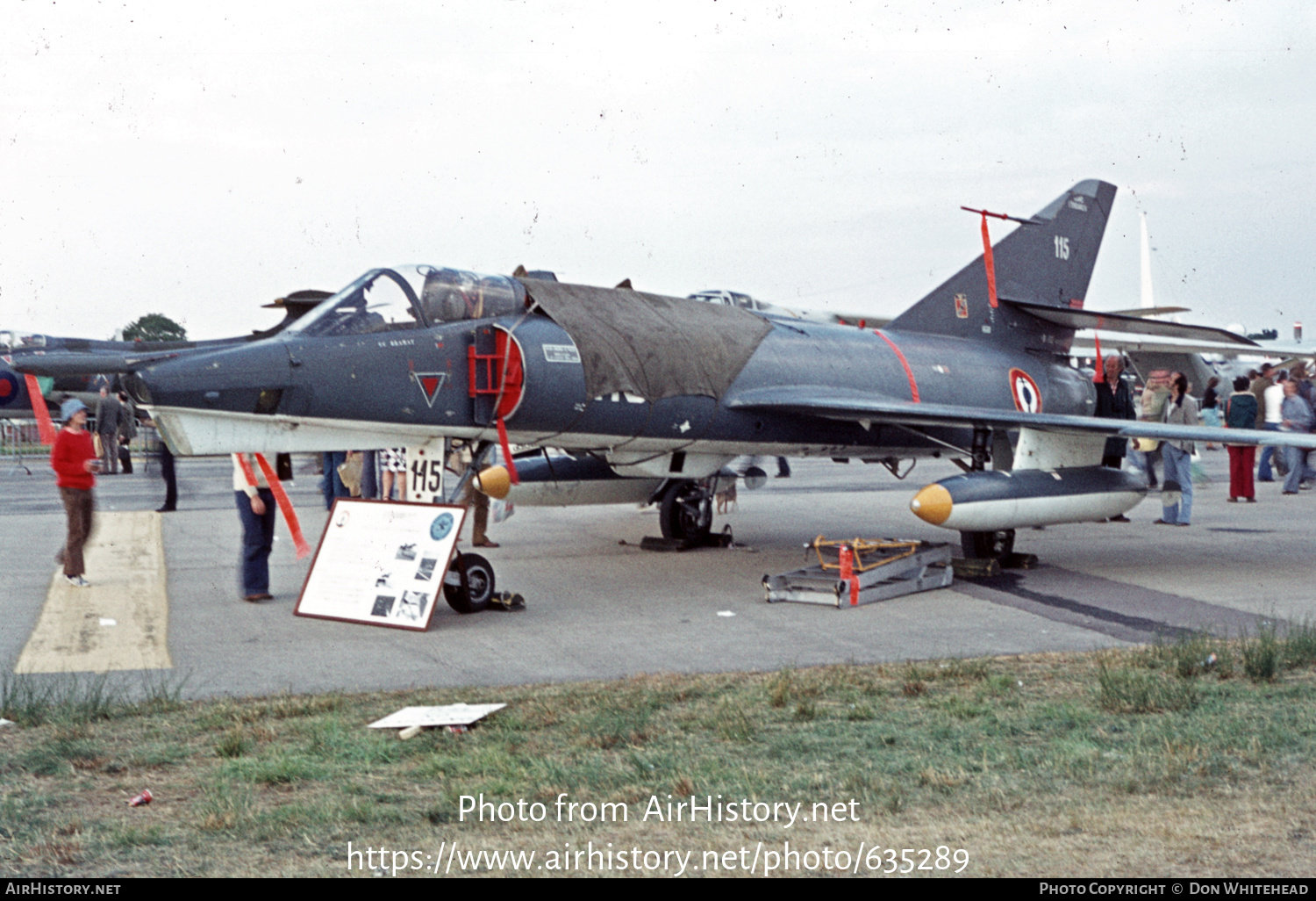 Aircraft Photo of 115 | Dassault Etendard IVP | France - Navy | AirHistory.net #635289