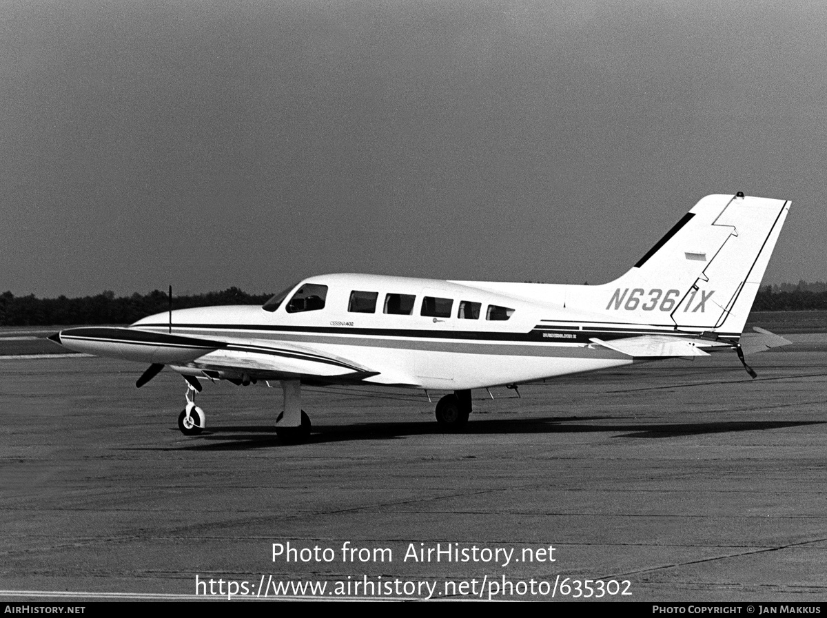 Aircraft Photo of N6361X | Cessna 402B Businessliner | AirHistory.net #635302