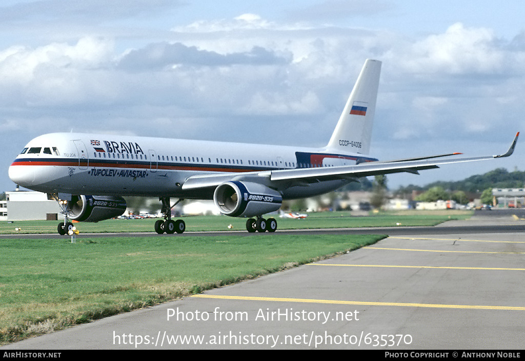 Aircraft Photo of CCCP-64006 | Tupolev Tu-204 | Bravia - Bryansk Air Enterprise | AirHistory.net #635370