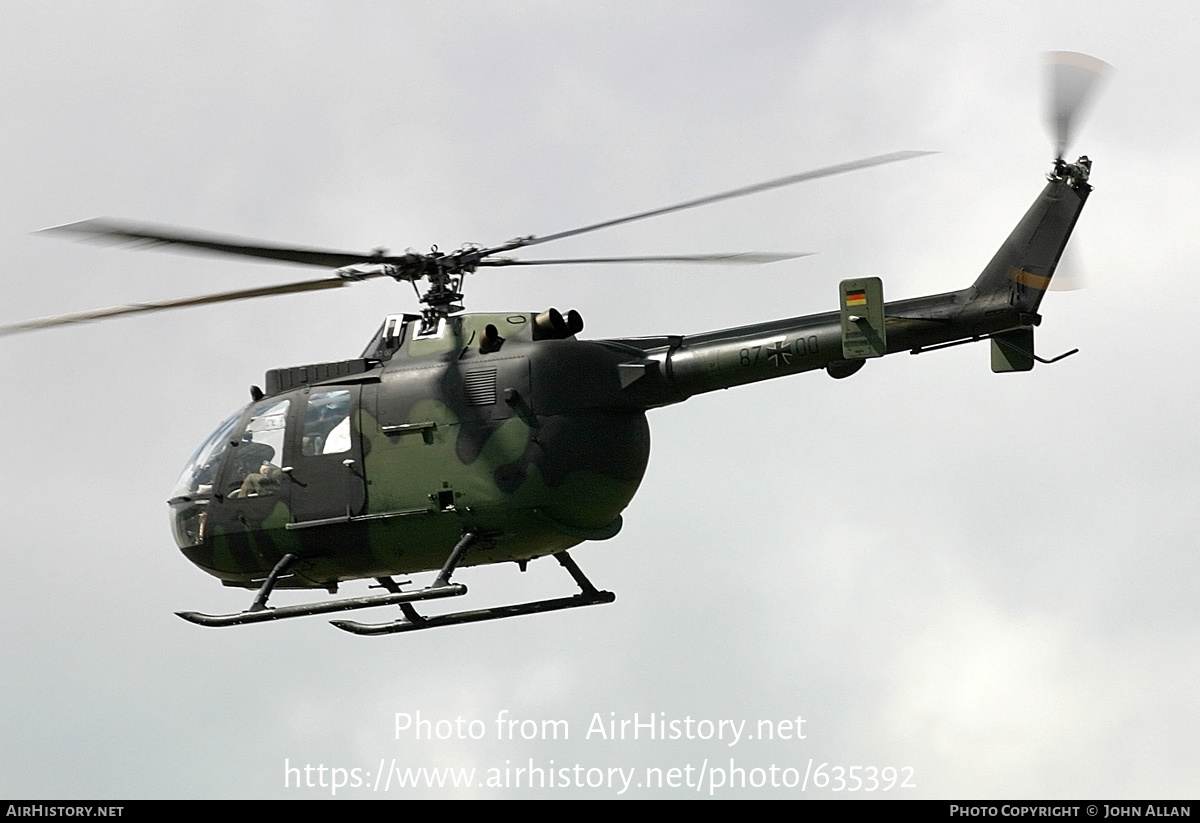 Aircraft Photo of 8700 | MBB BO-105P1M | Germany - Air Force | AirHistory.net #635392