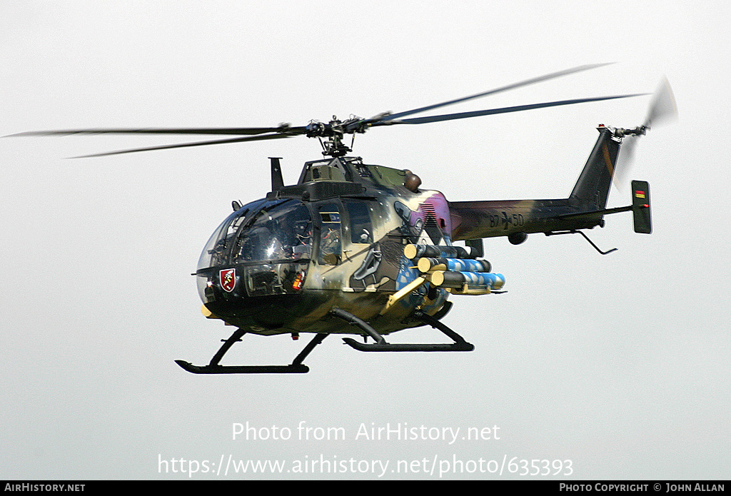 Aircraft Photo of 8750 | MBB BO-105P (PAH-1A1) | Germany - Army | AirHistory.net #635393