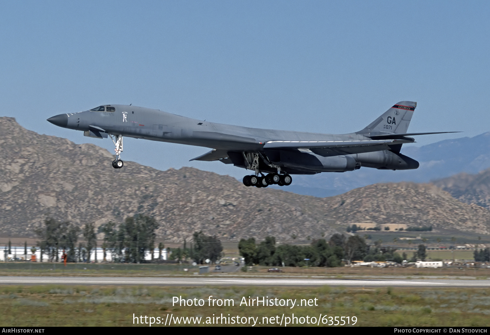 Aircraft Photo of 85-0071 / AF85-071 | Rockwell B-1B Lancer | USA - Air Force | AirHistory.net #635519