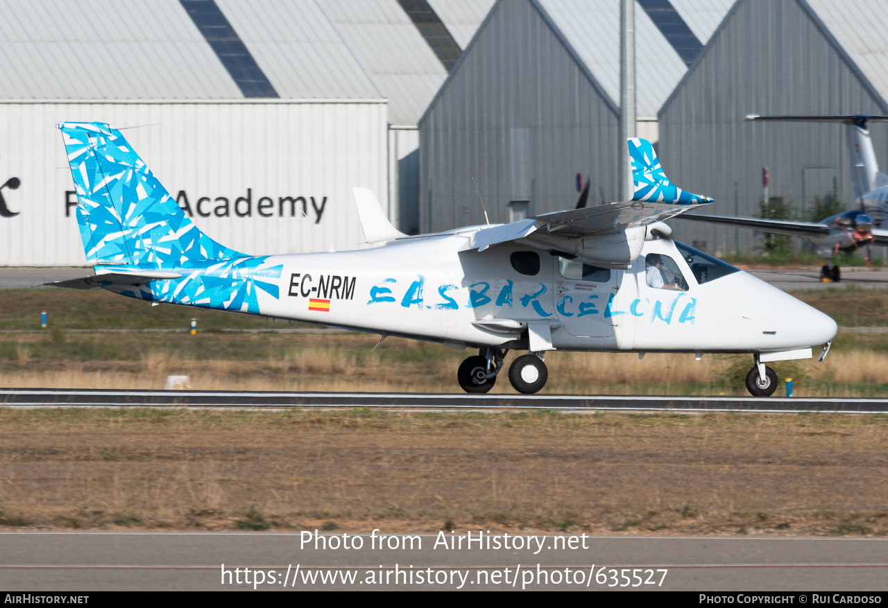 Aircraft Photo of EC-NRM | Tecnam P2006T | EAS Barcelona | AirHistory.net #635527