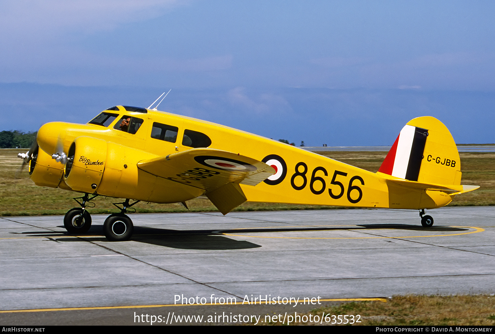 Aircraft Photo of C-GJBB / 8656 | Cessna T-50 Bobcat | Canada - Air Force | AirHistory.net #635532