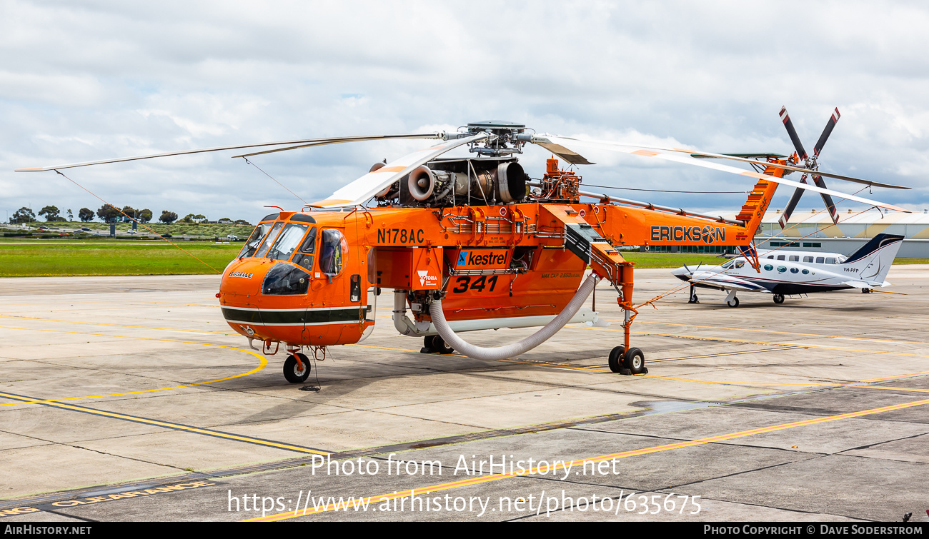 Aircraft Photo of N178AC | Sikorsky S-64E Skycrane | Erickson Air-Crane | AirHistory.net #635675