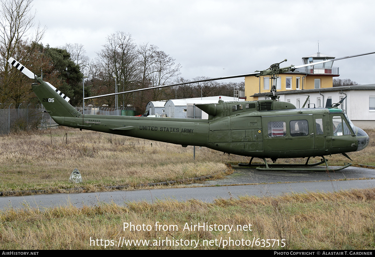 Aircraft Photo of 2805 | Bell UH-1D Iroquois | USA - Army | AirHistory.net #635715