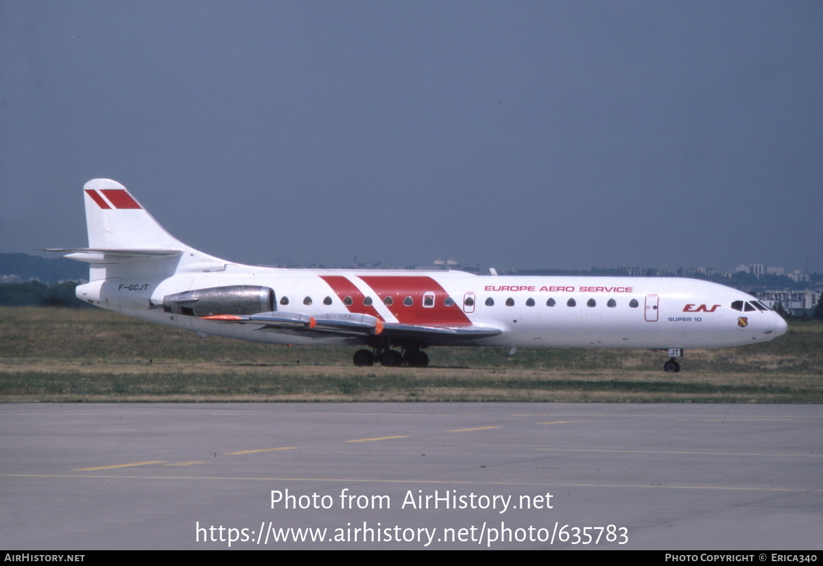 Aircraft Photo of F-GCJT | Sud SE-210 Caravelle 10B3 Super B | EAS - Europe Aero Service | AirHistory.net #635783