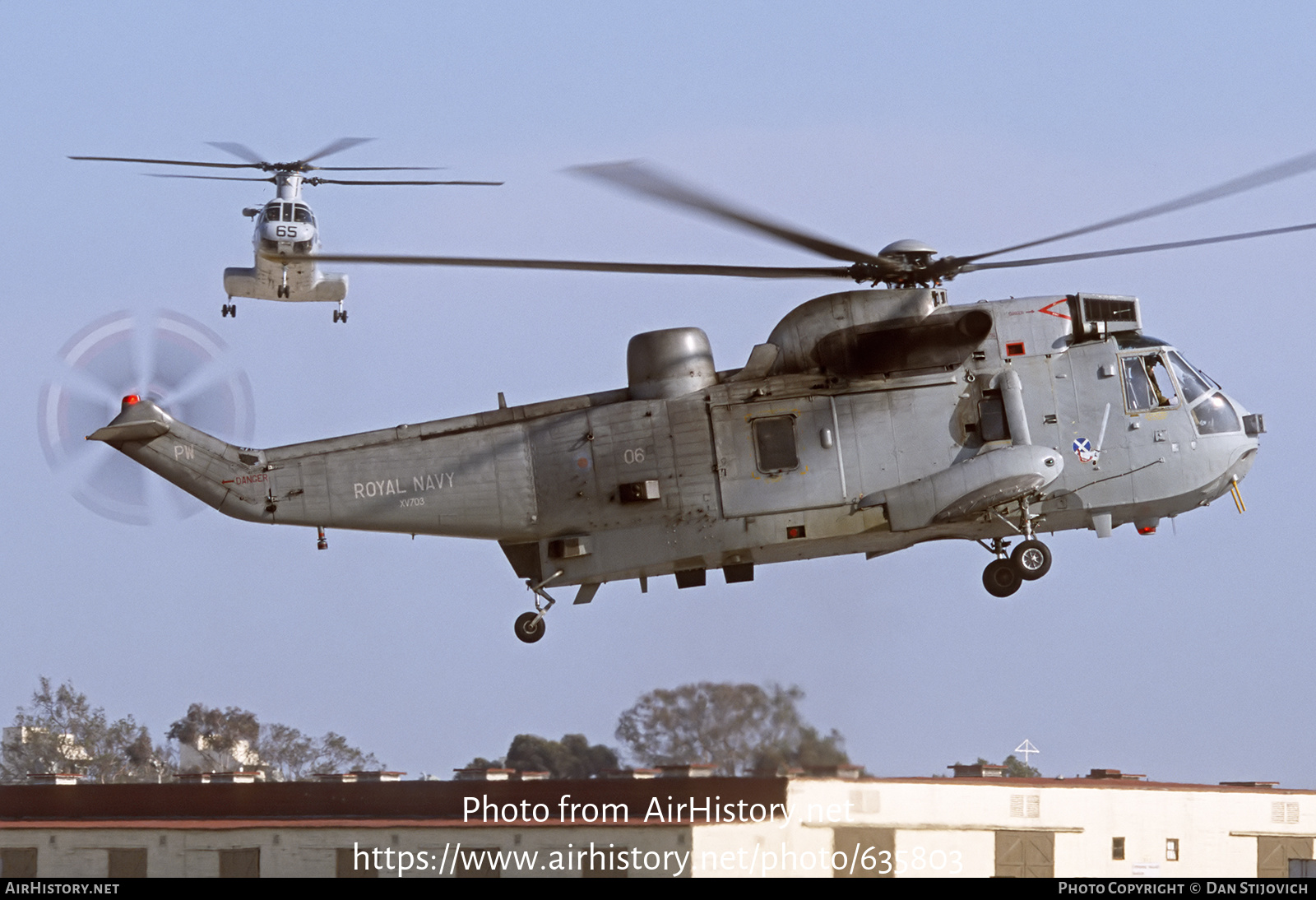 Aircraft Photo of XV703 | Westland WS-61 Sea King HAS6 | UK - Navy | AirHistory.net #635803