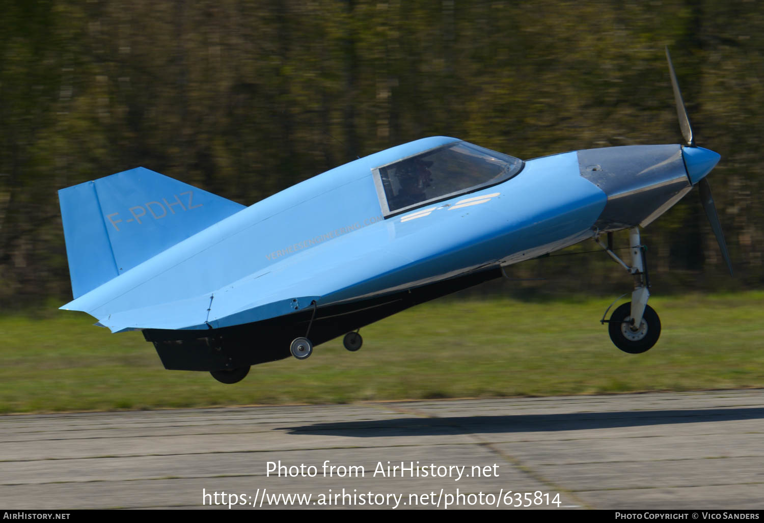 Aircraft Photo of F-PDHZ | Verhees Delta 2B | Verhees Engineering | AirHistory.net #635814