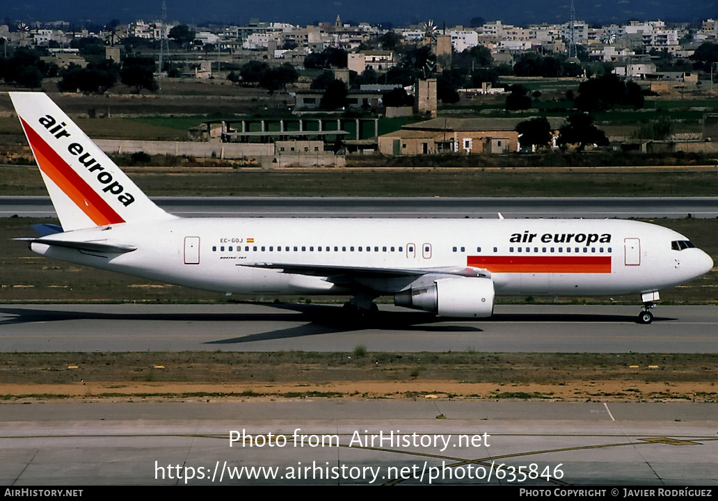 Aircraft Photo of EC-GOJ | Boeing 767-204(ER) | Air Europa | AirHistory.net #635846