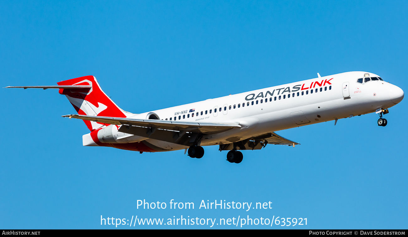 Aircraft Photo of VH-NXG | Boeing 717-2K9 | QantasLink | AirHistory.net #635921