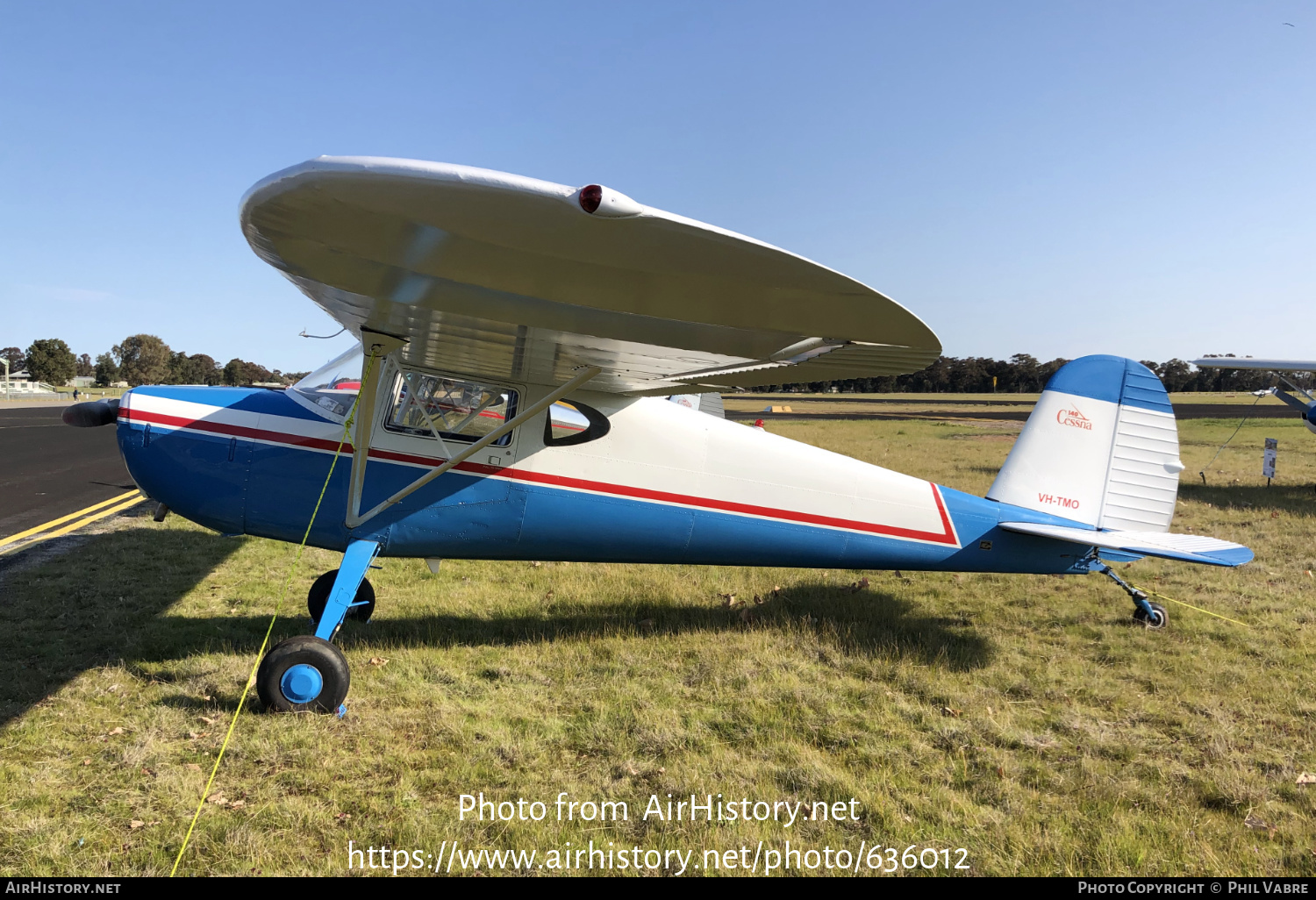 Aircraft Photo of VH-TMO | Cessna 140 | AirHistory.net #636012