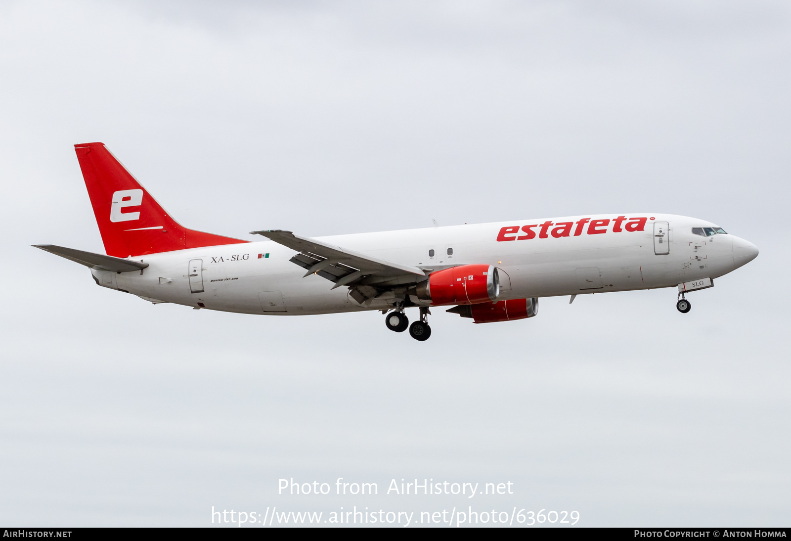 Aircraft Photo of XA-SLG | Boeing 737-4Q8(SF) | Estafeta Carga Aerea | AirHistory.net #636029