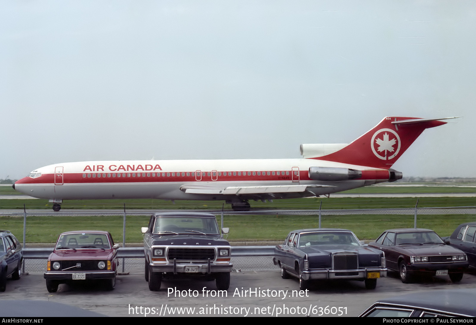 Aircraft Photo of C-GAAD | Boeing 727-233/Adv | Air Canada | AirHistory.net #636051