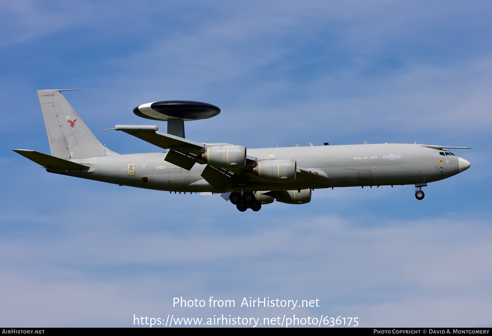 Aircraft Photo of ZH107 | Boeing E-3D Sentry AEW1 | UK - Air Force | AirHistory.net #636175