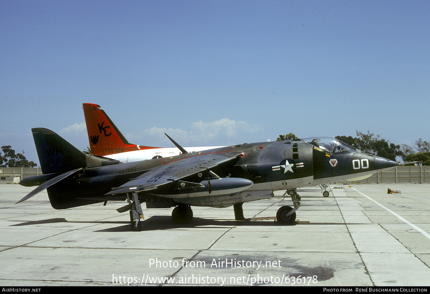 Aircraft Photo of 159239 | Hawker Siddeley AV-8A Harrier | USA - Marines | AirHistory.net #636178