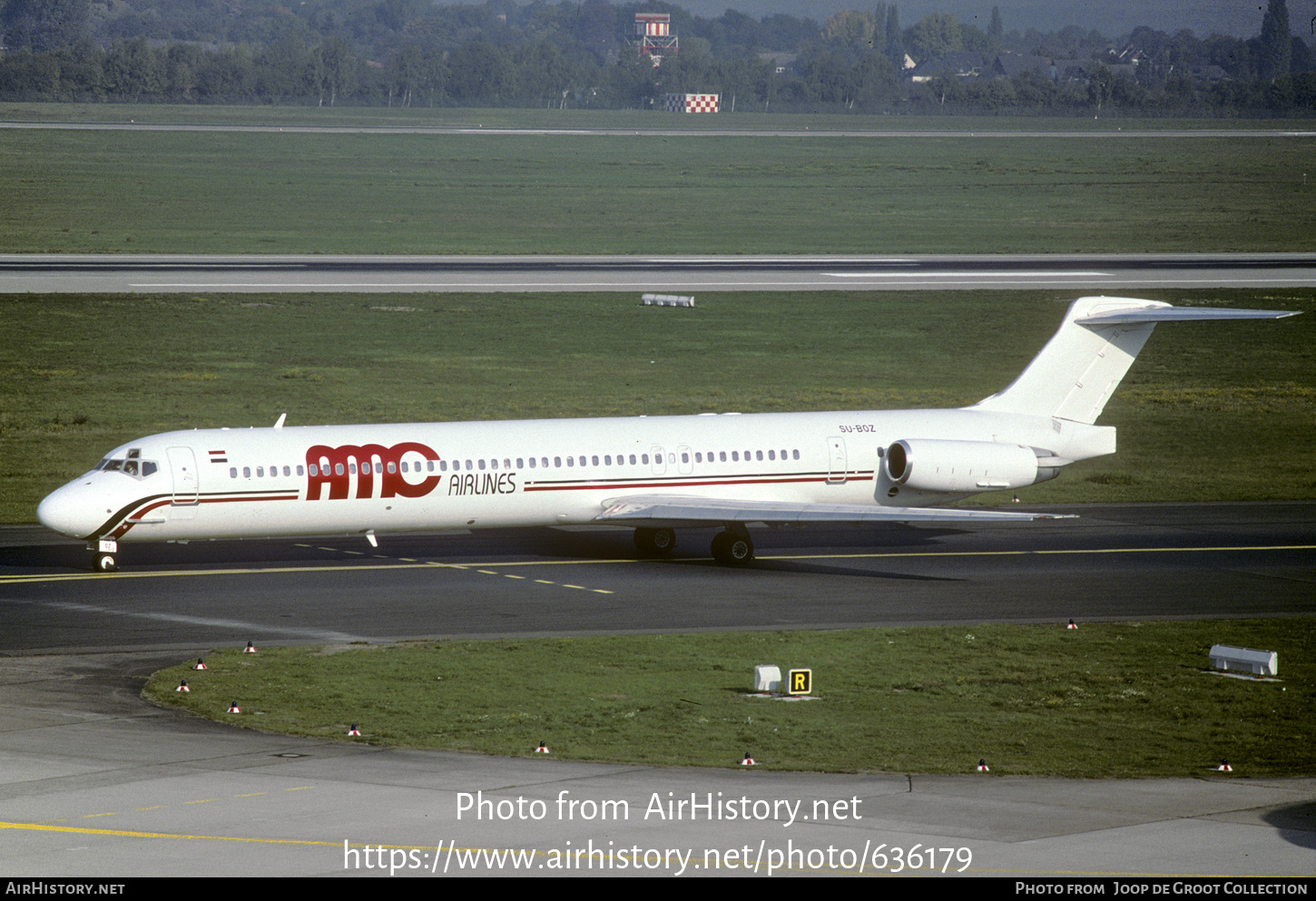 Aircraft Photo of SU-BOZ | McDonnell Douglas MD-83 (DC-9-83) | AMC Airlines | AirHistory.net #636179