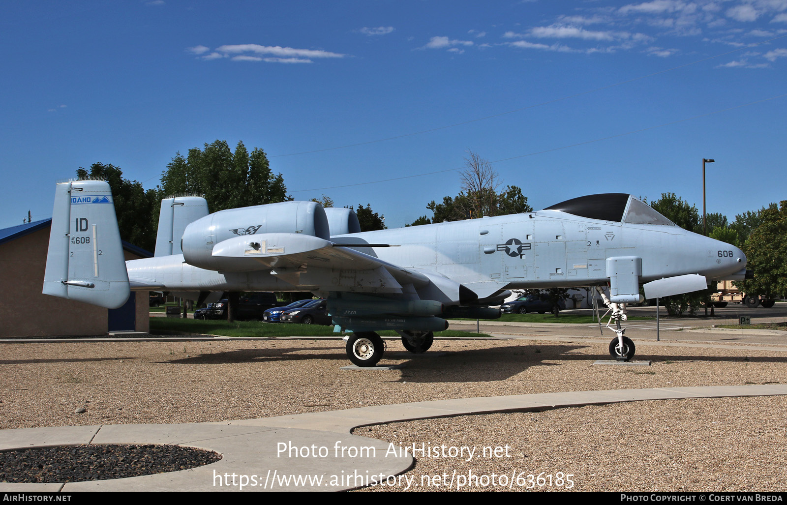 Aircraft Photo of 78-0608 / AF78-608 | Fairchild A-10A Thunderbolt II | USA - Air Force | AirHistory.net #636185