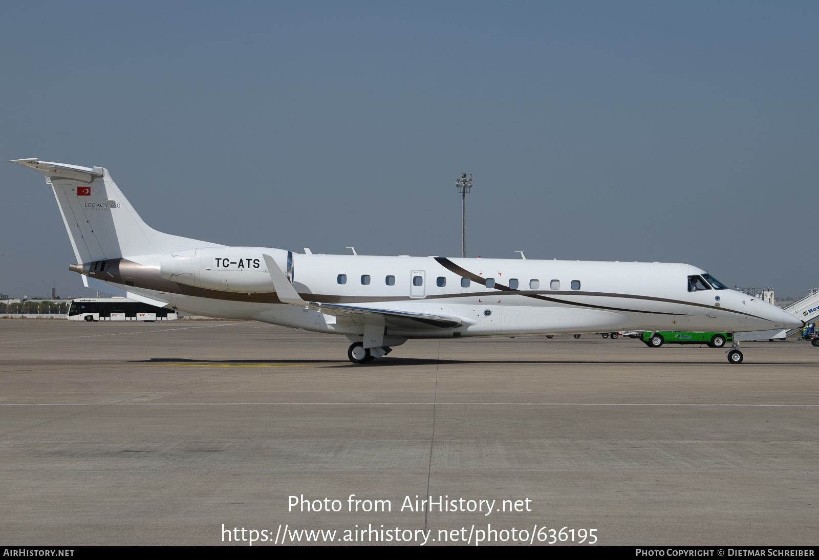 Aircraft Photo of TC-ATS | Embraer Legacy 650 (EMB-135BJ) | AirHistory.net #636195