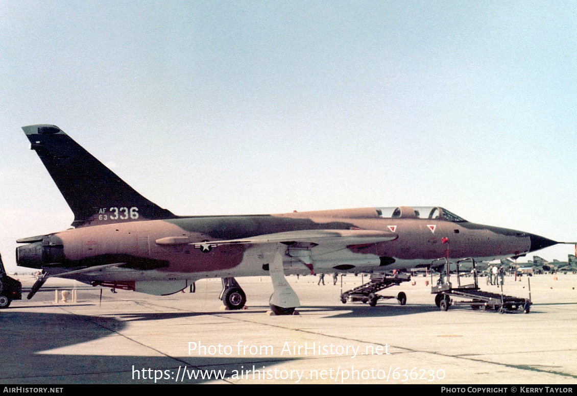 Aircraft Photo of 63-8336 / AF63-336 | Republic F-105G Thunderchief | USA - Air Force | AirHistory.net #636230