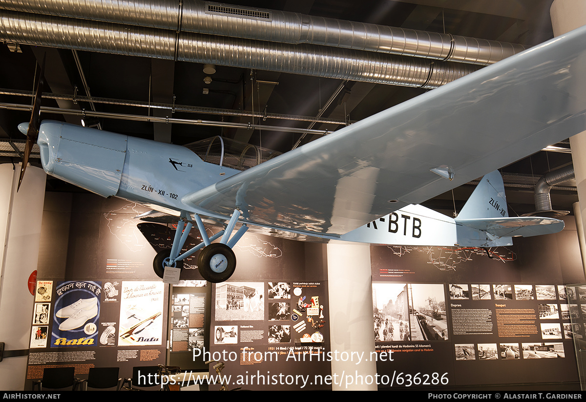 Aircraft Photo of OK-BTB | Zlin XII | AirHistory.net #636286