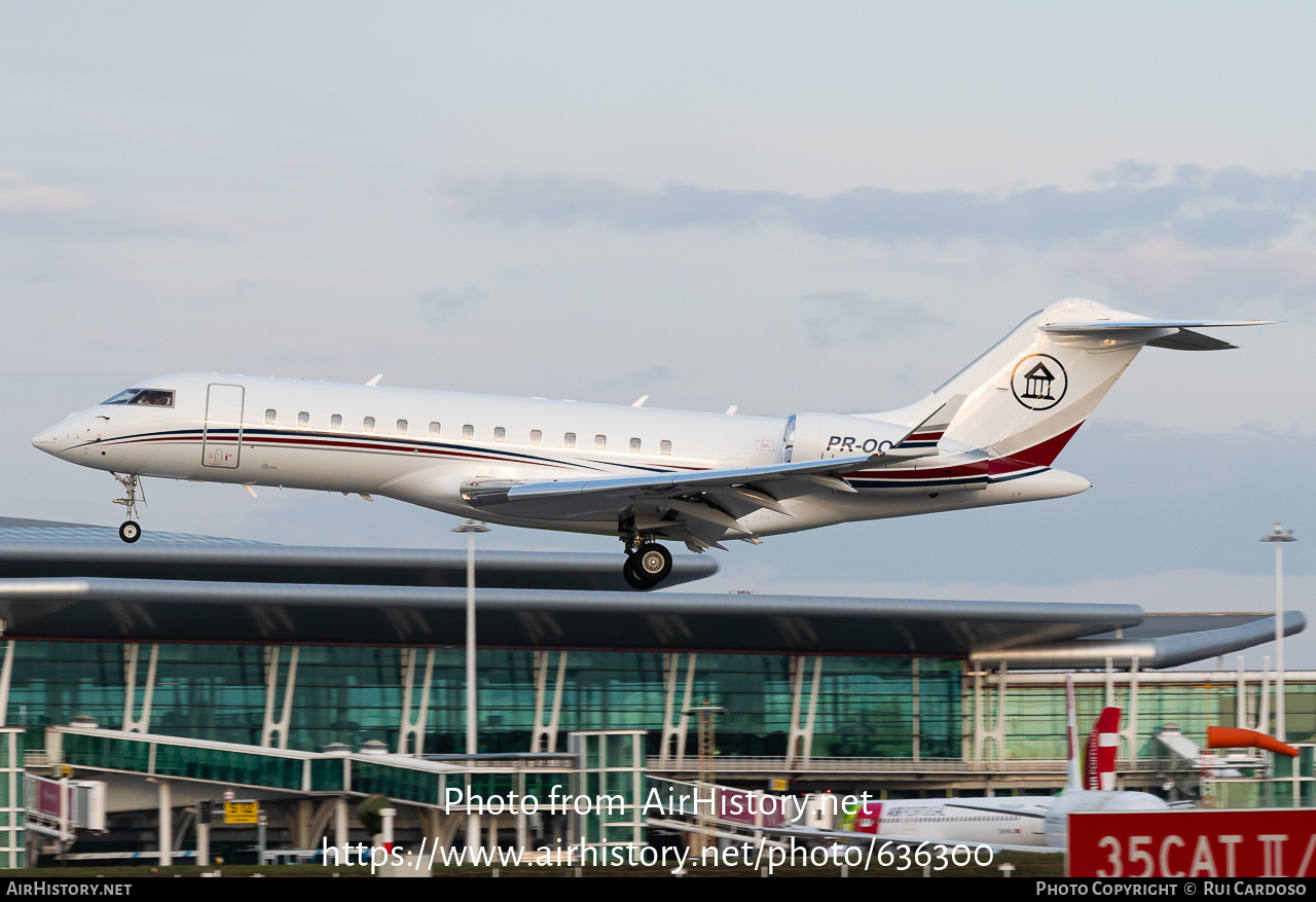 Aircraft Photo of PR-OOF | Bombardier E-11A (BD-700-1A10) | AirHistory.net #636300