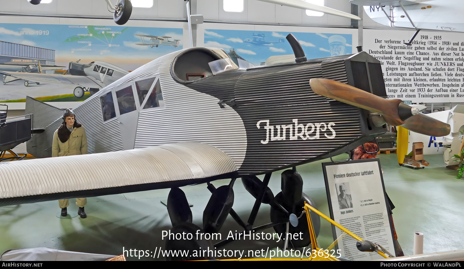 Aircraft Photo of D-1 | Junkers F 13 (replica) | AirHistory.net #636325