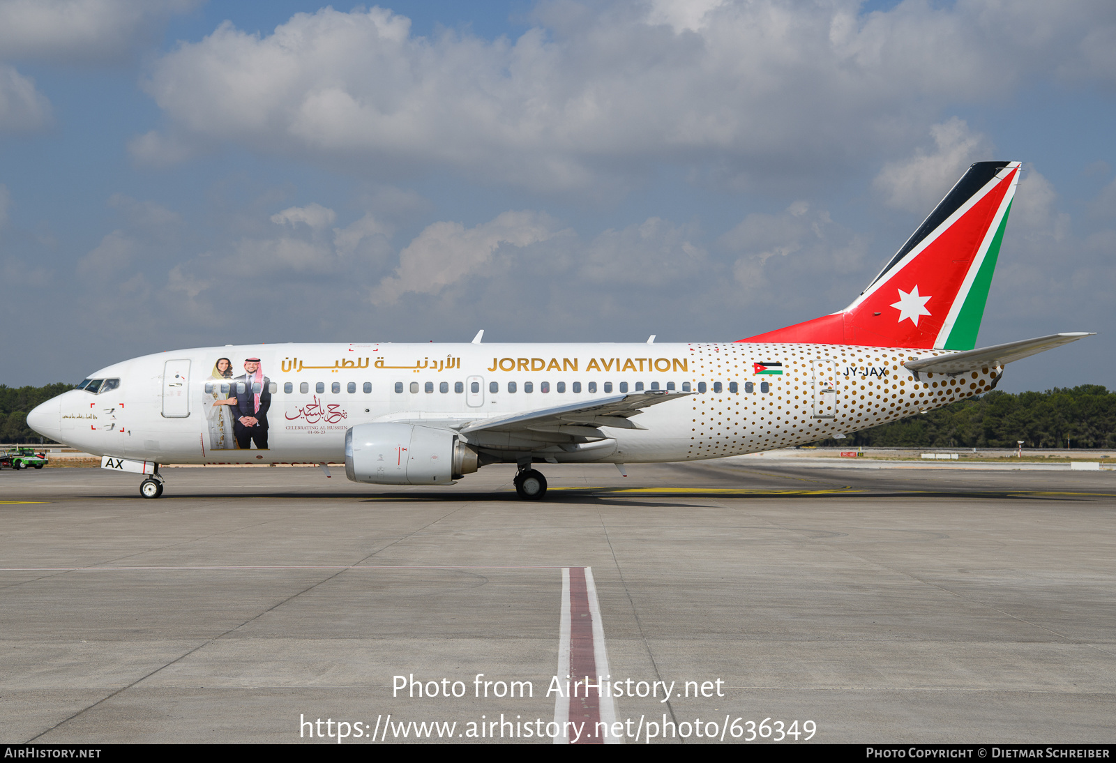 Aircraft Photo of JY-JAX | Boeing 737-322 | Jordan Aviation - JAV | AirHistory.net #636349