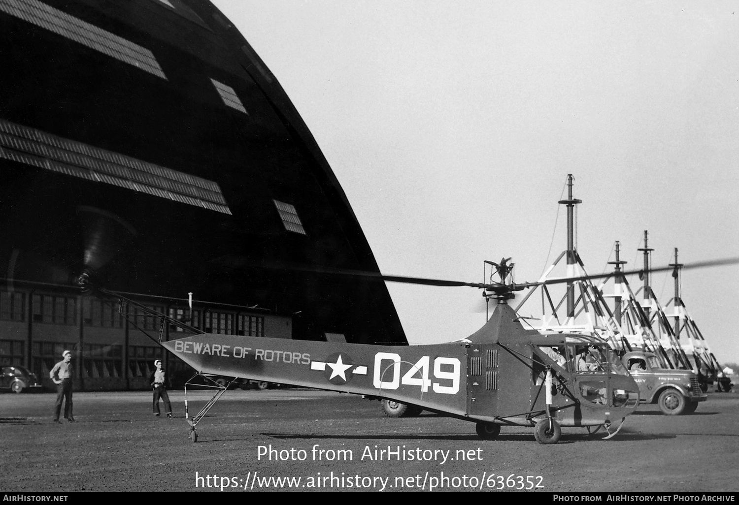 Aircraft Photo of 39049 / 049 | Sikorsky HNS-1 Hoverfly | USA - Navy | AirHistory.net #636352