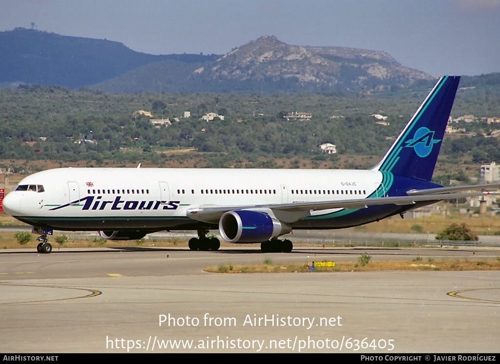 Aircraft Photo of G-DAJC | Boeing 767-31K/ER | Airtours International | AirHistory.net #636405