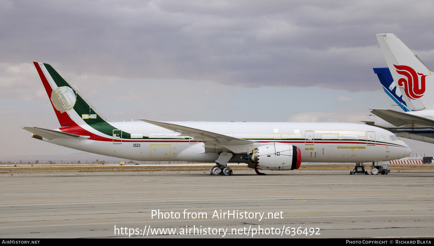 Aircraft Photo of TP-01 / 3523 | Boeing 787-8 BBJ | AirHistory.net #636492