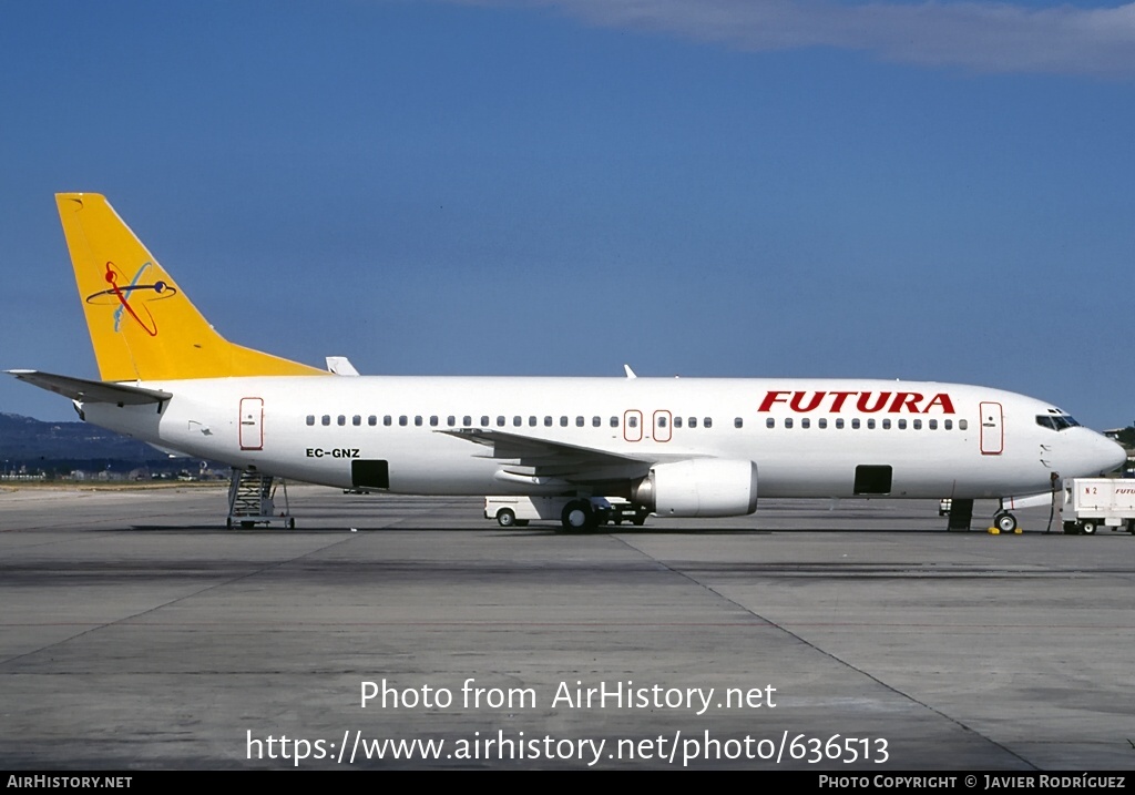 Aircraft Photo of EC-GNZ | Boeing 737-4Y0 | Futura International Airways | AirHistory.net #636513