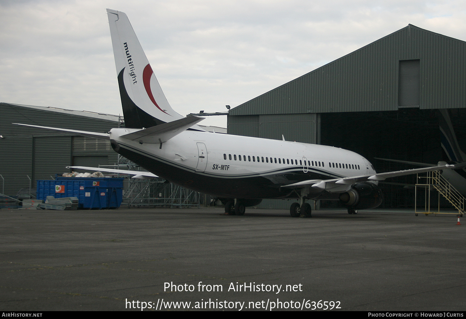 Aircraft Photo of SX-MTF | Boeing 737-329 | Multiflight | AirHistory.net #636592