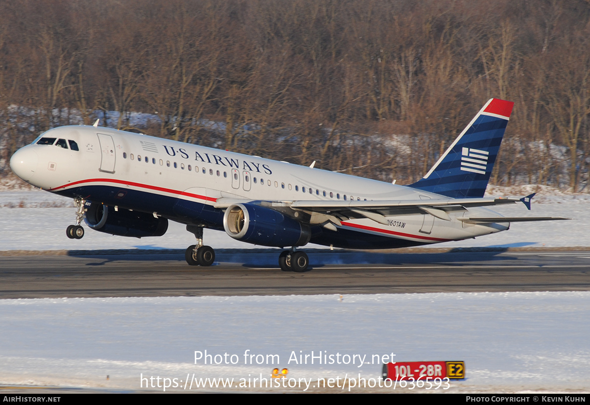 Aircraft Photo of N601AW | Airbus A320-232 | US Airways | AirHistory.net #636593