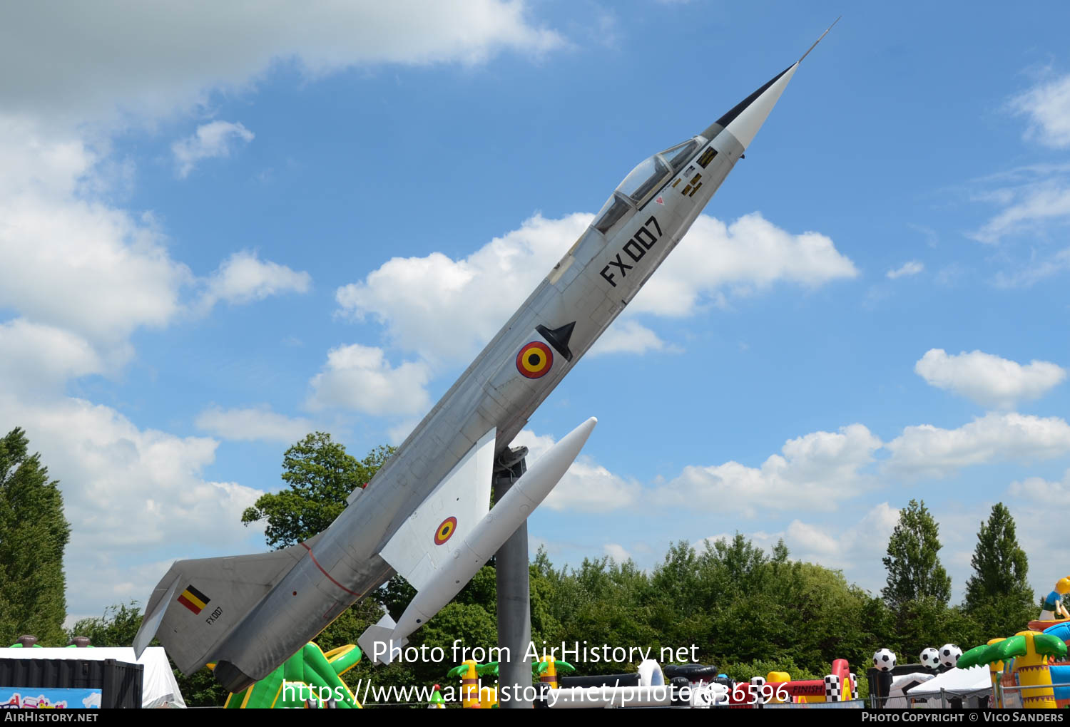 Aircraft Photo of FX007 | Lockheed F-104G Starfighter | Belgium - Air Force | AirHistory.net #636596