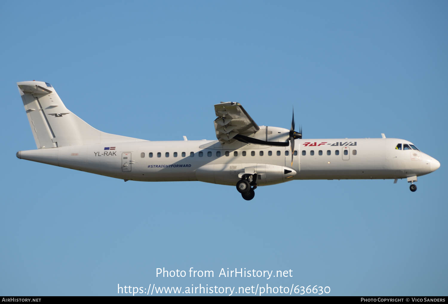 Aircraft Photo of YL-RAK | ATR ATR-72-500/F (ATR-72-212A) | RAF-Avia ...