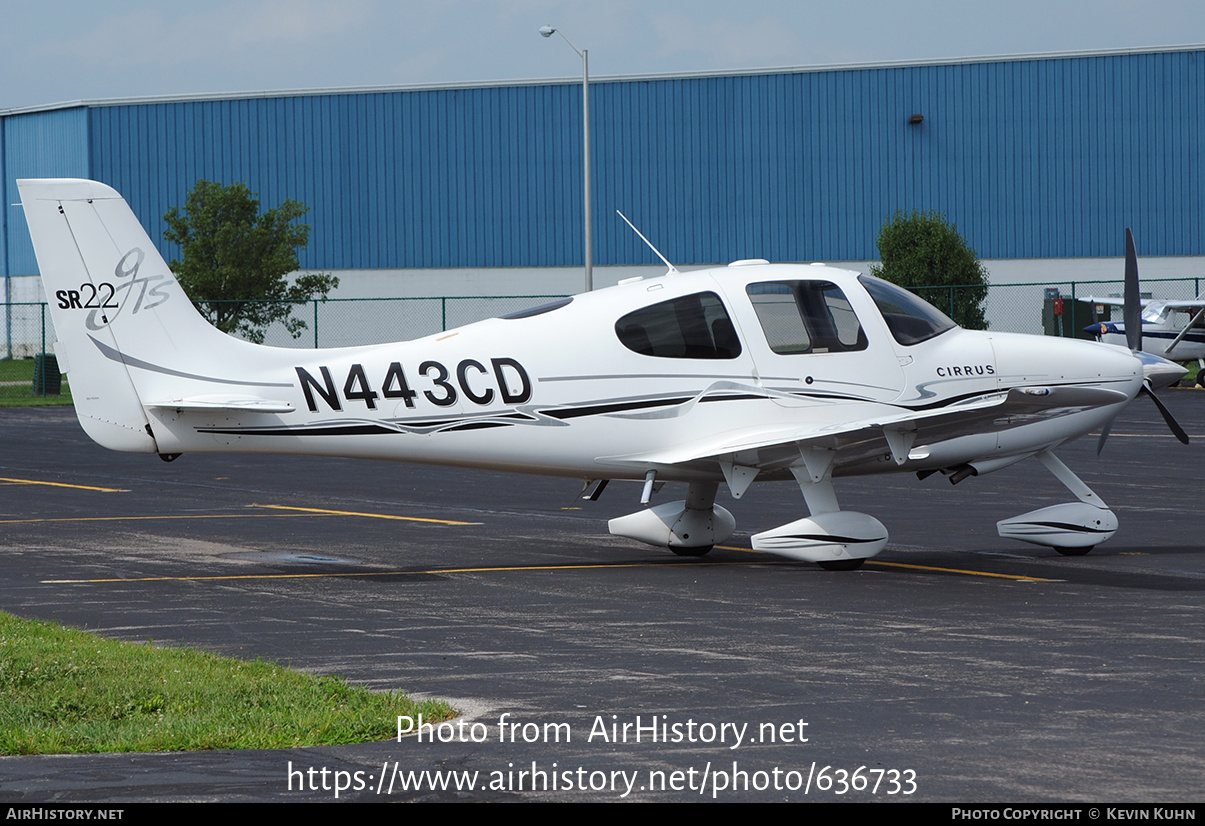 Aircraft Photo of N443CD | Cirrus SR-22 G2-GTS | AirHistory.net #636733