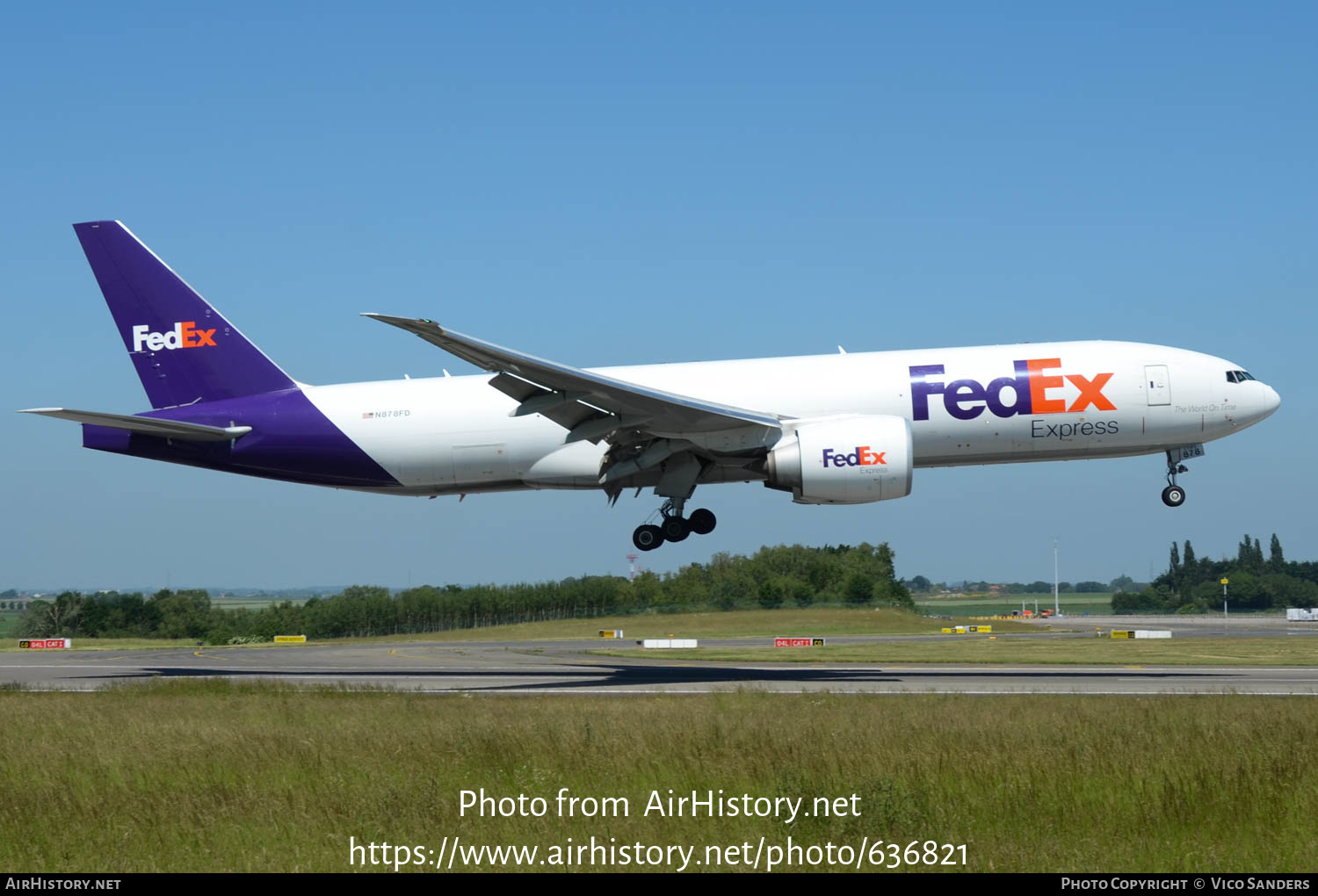 Aircraft Photo of N878FD | Boeing 777-FS2 | FedEx Express - Federal Express | AirHistory.net #636821