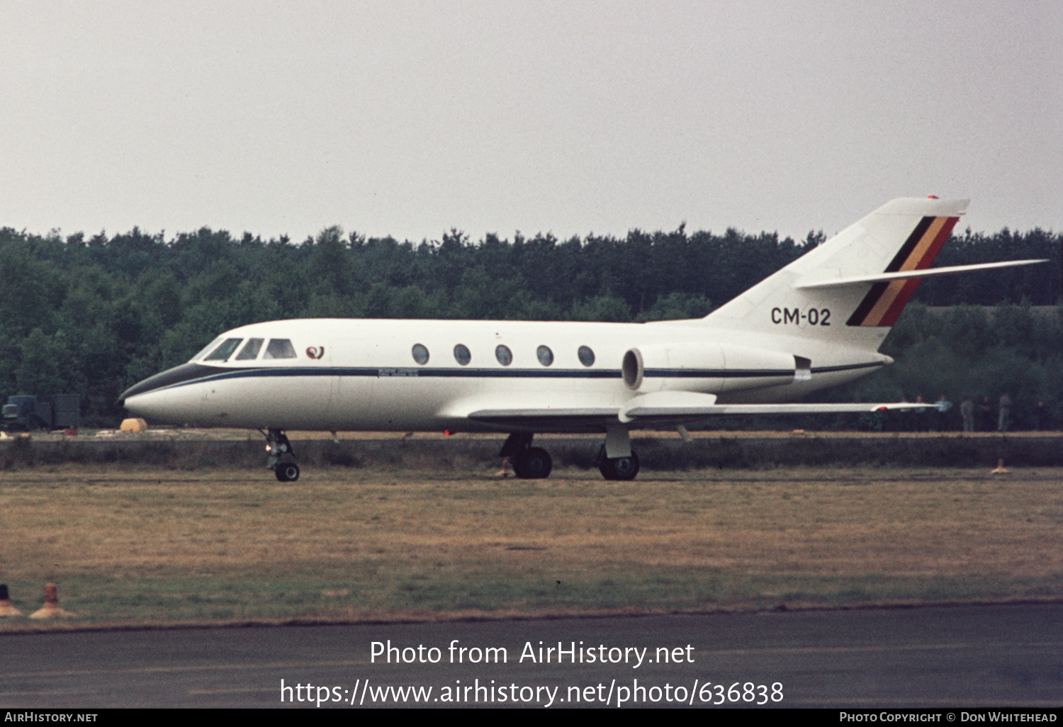 Aircraft Photo of CM-02 | Dassault Falcon 20E | Belgium - Air Force | AirHistory.net #636838