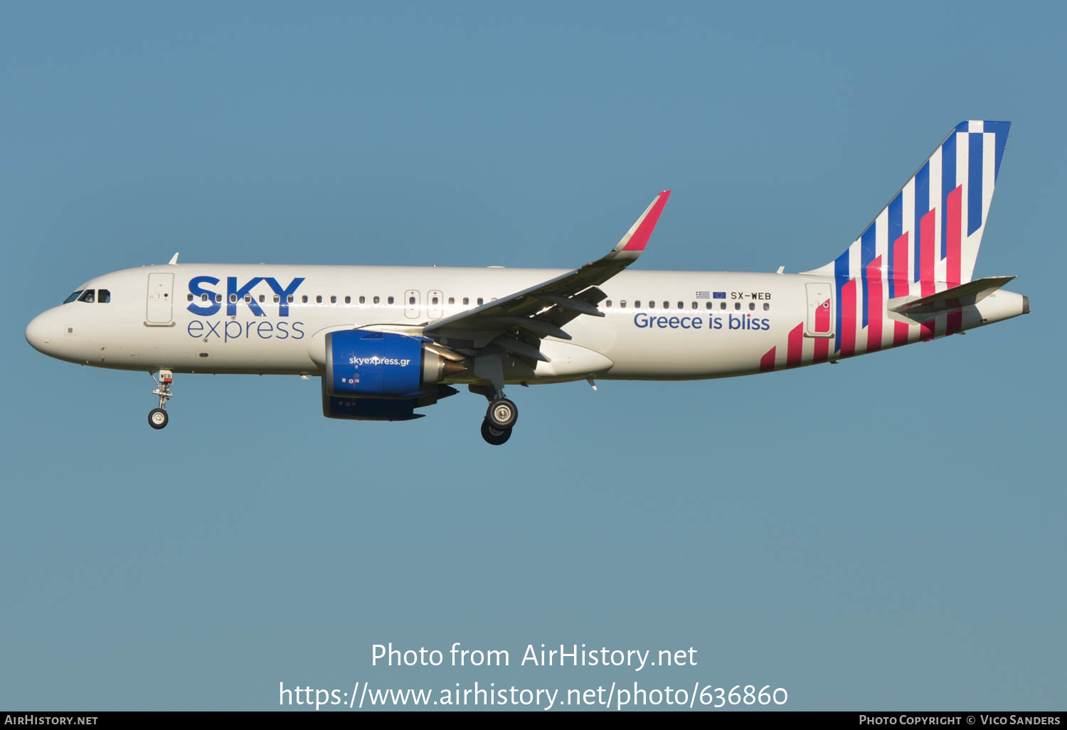 Aircraft Photo of SX-WEB | Airbus A320-252N | Sky Express | AirHistory.net #636860